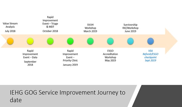 IEHG GOG Service Improvement Journey to date